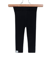 Legging Bebê/Infantil Menina – Malha Algodão Lisa | Preta