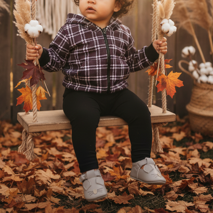 Legging Bebê/Infantil Menina – Malha Algodão Lisa | Preta