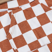 Calça Bebê/Infantil Unissex Com Bolso Canguru - Algodão Premium com Estampa Exclusiva | Plaid
