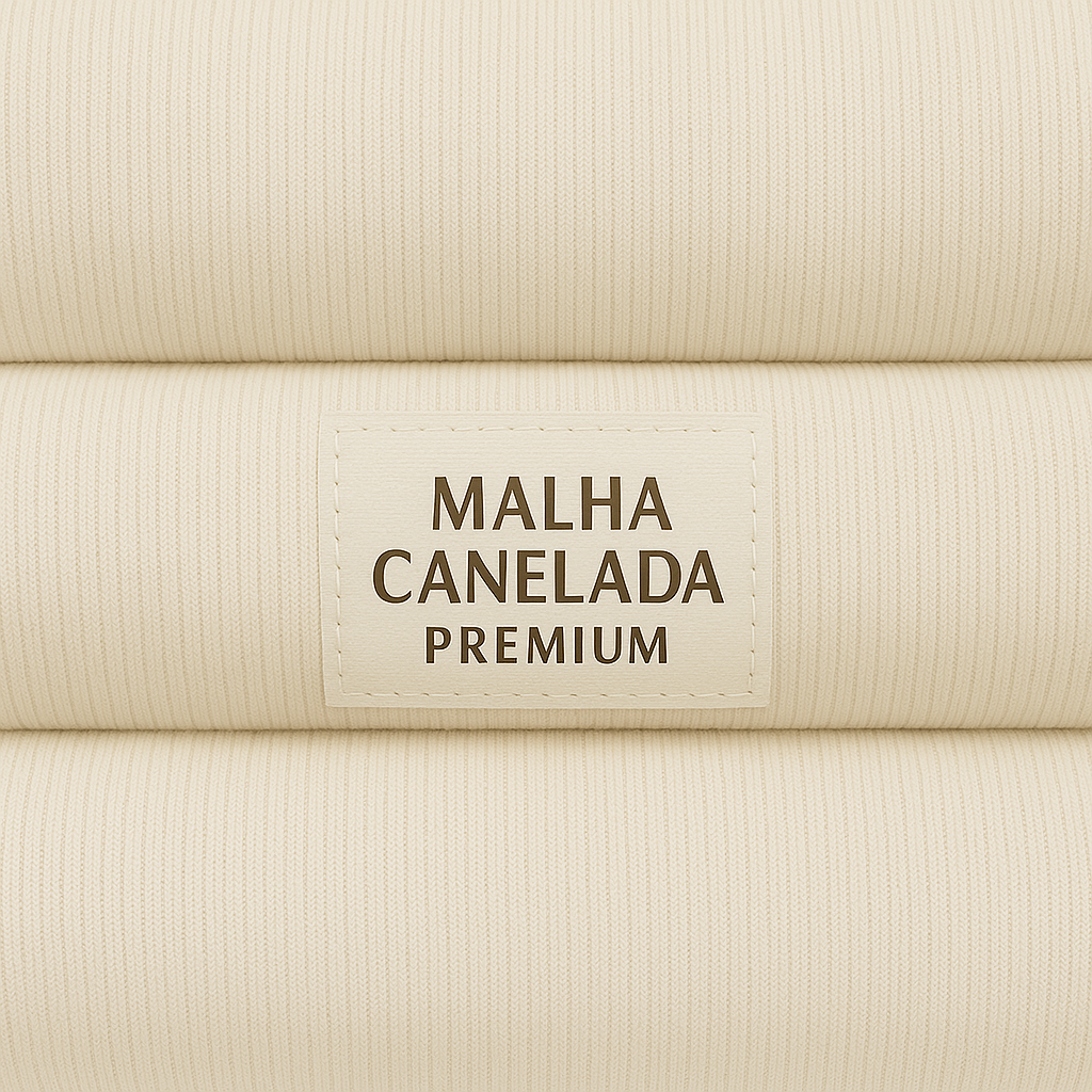 Conheça a Malha Canelada Algodão Premium - Means Love Baby