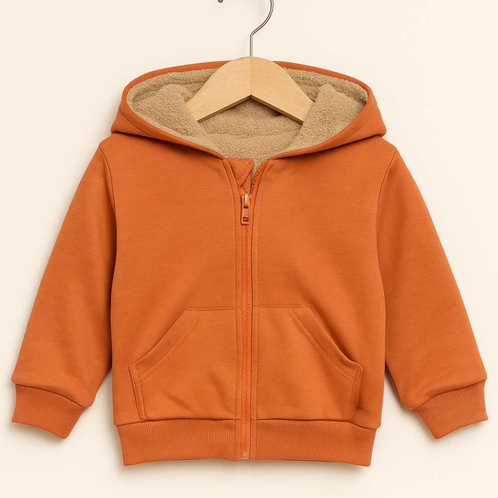 A Jaqueta Que Abraça o Inverno com Estilo: Laranja Queimado