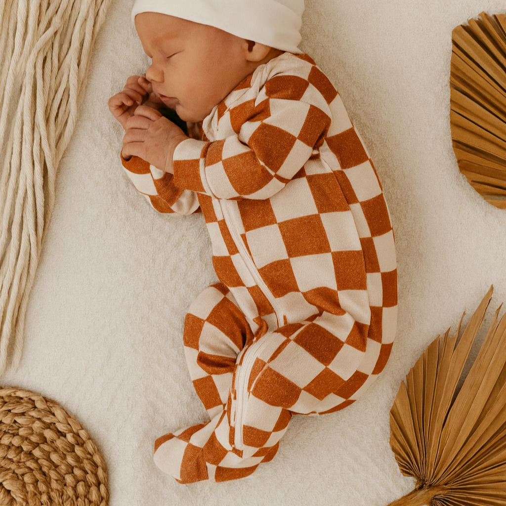 Roupas suaves e confortáveis da Linha Recém-Nascido da Means Love Baby, projetadas para o cuidado delicado dos bebês nos primeiros dias de vida.