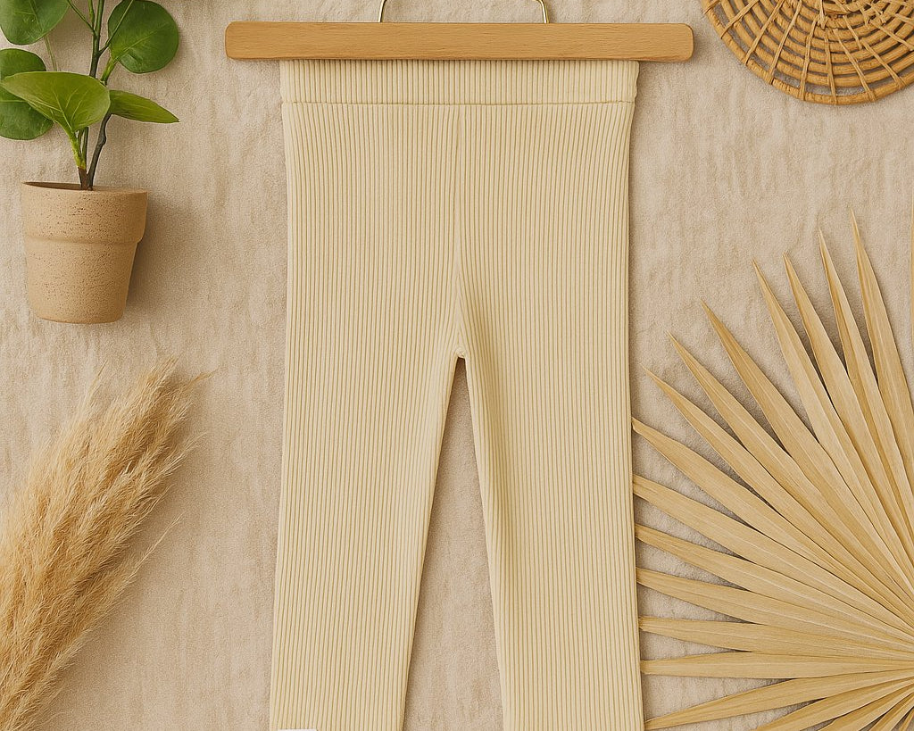 Leggings confortáveis e práticas da Coleção Leggings da Means Love Baby, perfeitas para o dia a dia dos bebês, combinando liberdade de movimento e estilo