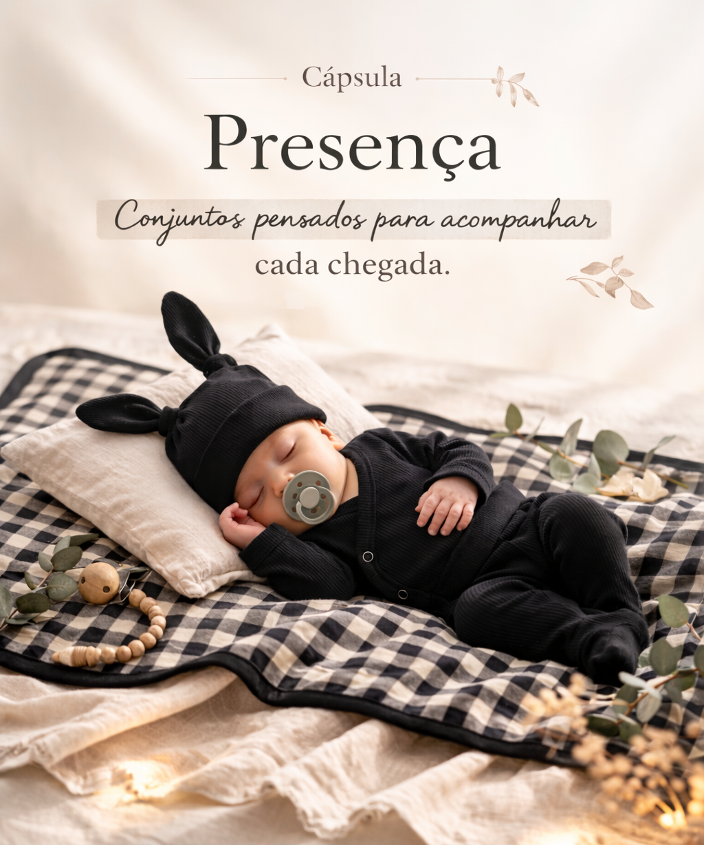 Linha Lindo Começo - Cápsula Presença (Kits Completos Compostos Para Presentear)