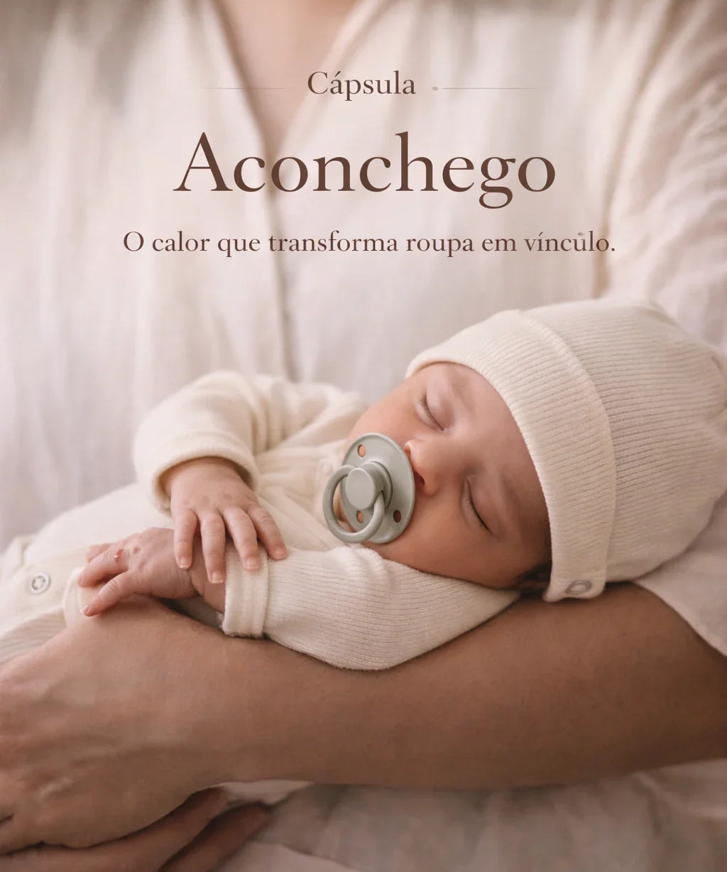  Cápsula Aconchego (Conjuntos Body e Calça)