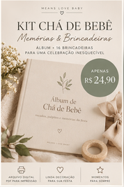 Meu Chá de Bebê - Álbum & Brincadeiras