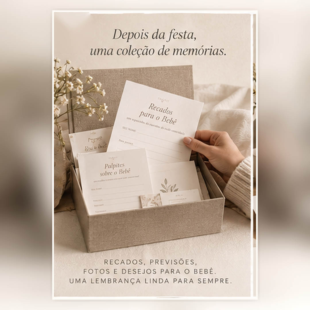 Meu Chá de Bebê - Álbum & Brincadeiras