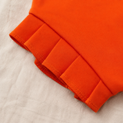 Short Plissado – Algodão Premium | Laranja