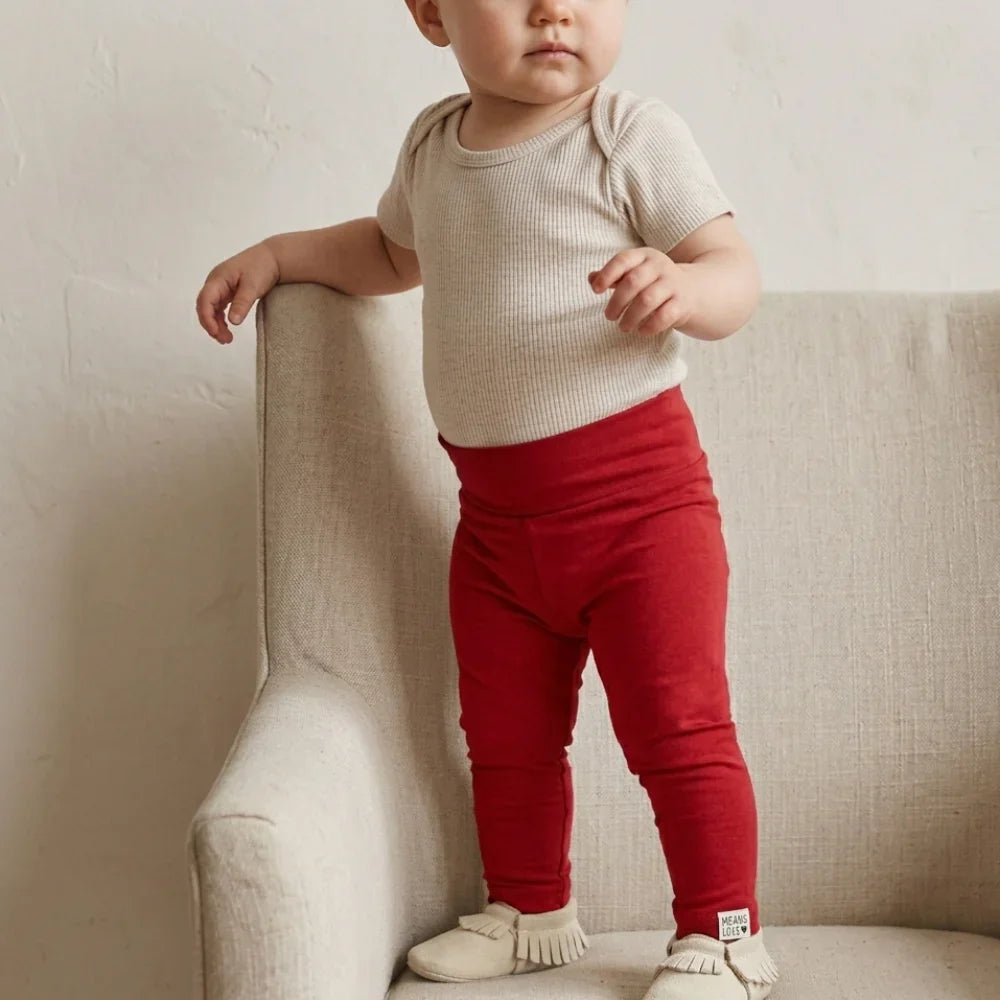 Legging - Malha Algodão  | Vermelha