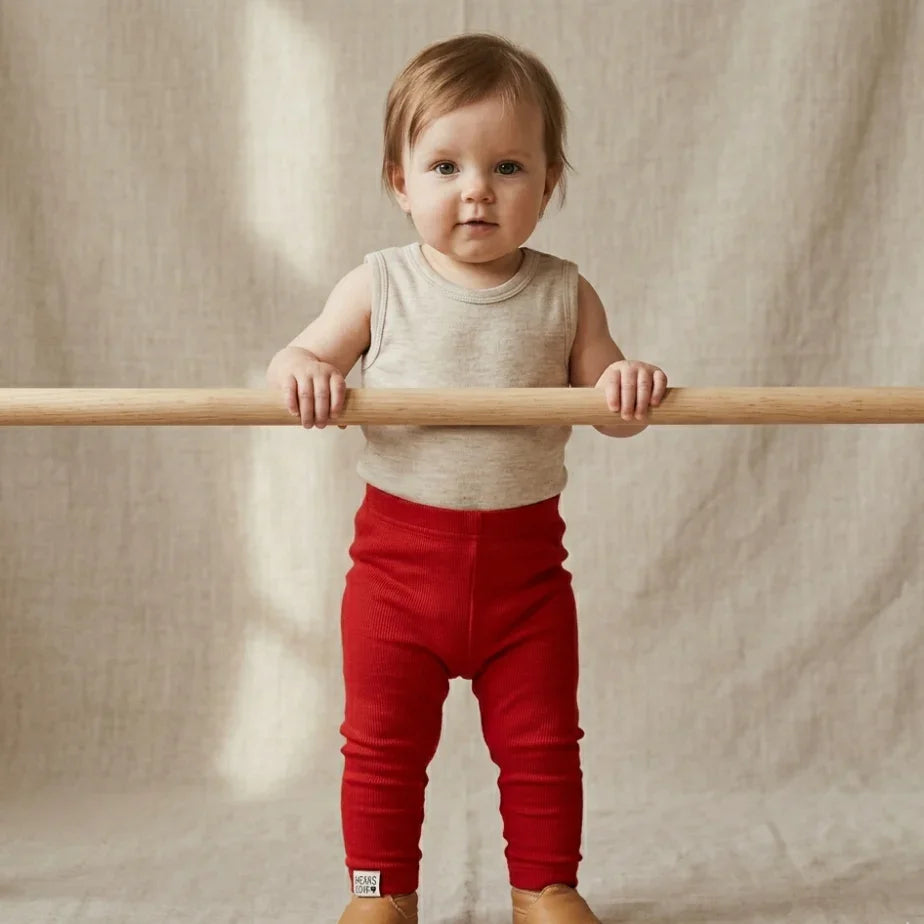 Legging - Malha Algodão  | Vermelha