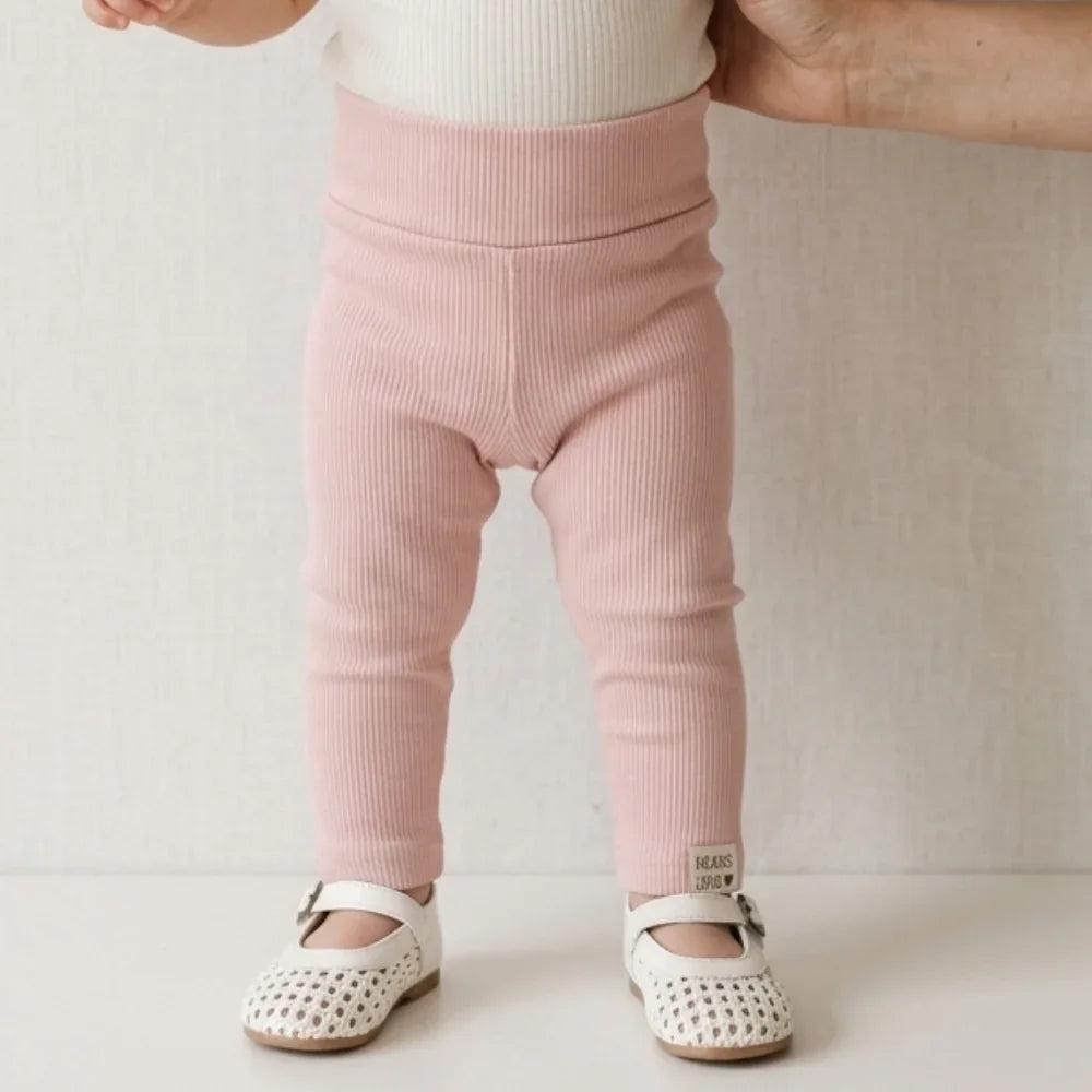 Legging - Algodão Canelado | Rosa Chá