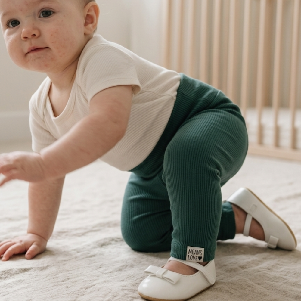 Legging – Algodão Canelado | Jade
