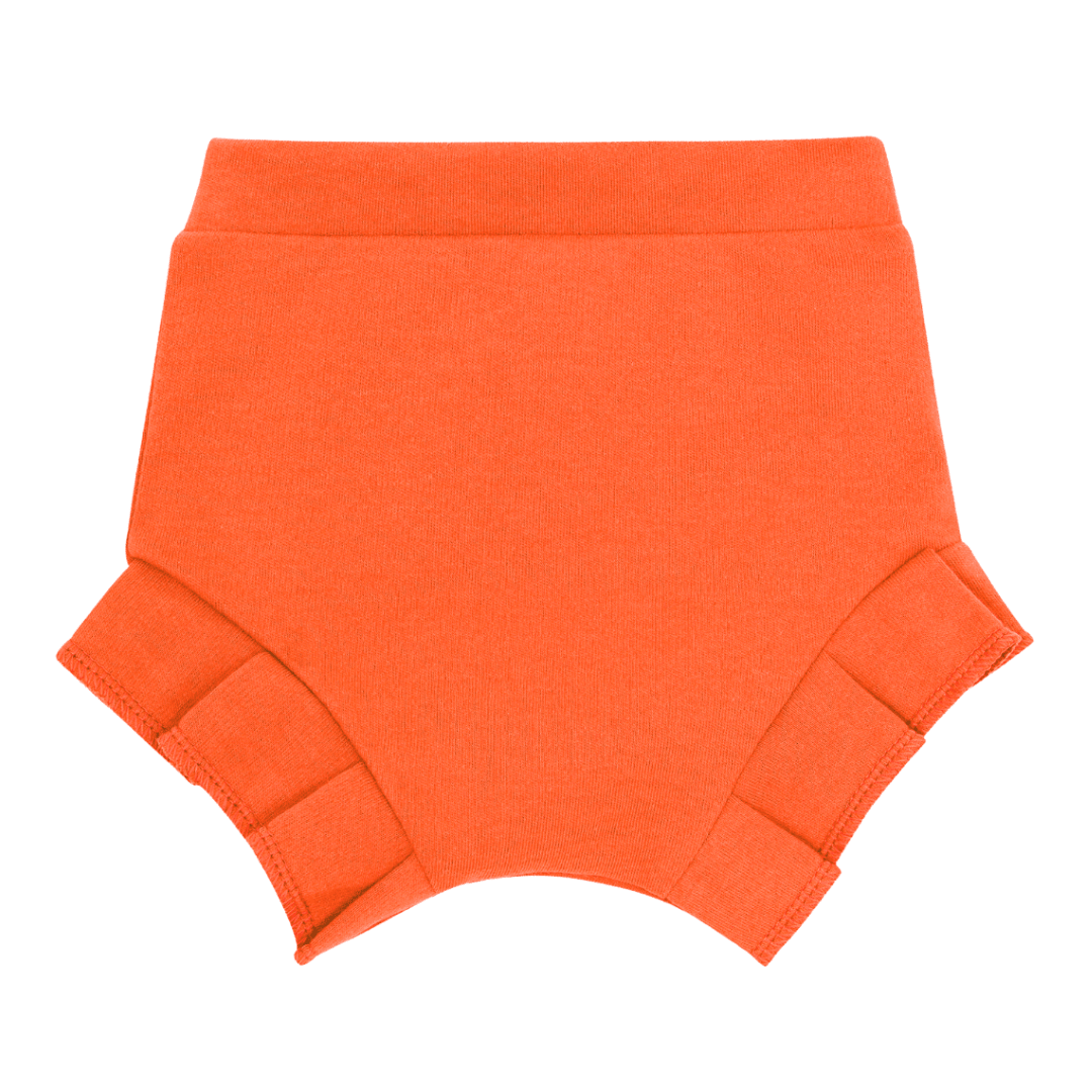 Short Bebê e Infantil Menina – Tecido Algodão Liso | Cor Laranja
