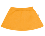 Saia Com Short Infantil Menina [Algodão - Lisa] - Amarela