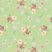 Saída Maternidade Recém-Nascido 4 Peças - Cotton Adapt | Jardim de Primavera
