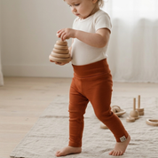 Legging - Algodão Canelado | Caramelo