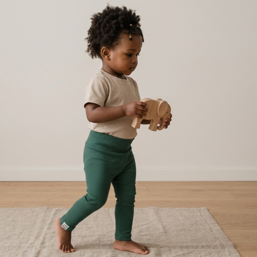 Legging – Algodão Canelado | Jade