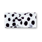 Faixinha de Cabelo Bebê - Malha Algodão Estampa Exclusiva | Huge Poá