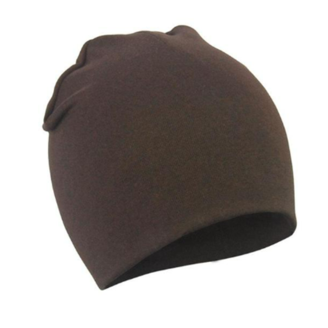 Touca Gorro Bebê/Infantil - Marrom