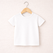 Camiseta Manga Curta - Meia Malha | Branco Puro