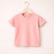 Camiseta Manga Curta - Meia Malha | Rosê