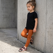 Legging - Algodão Canelado | Caramelo