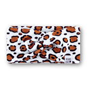 Faixinha de Cabelo Bebê - Algodão Stretch Estampa Exclusiva | Oncinha Chique