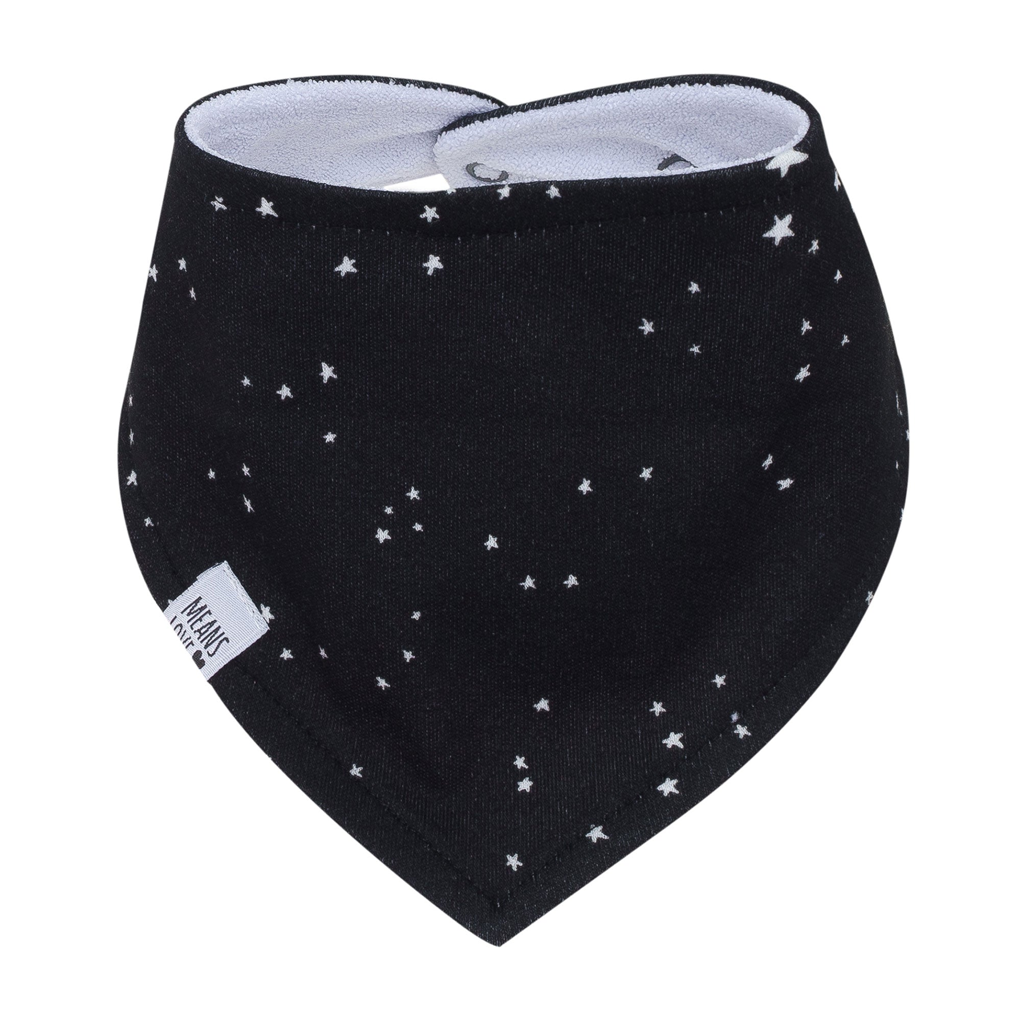 Bandana Babador Bebê Super Absorvente Forro Atoalhado Premium estampa exclusiva ceu estrelado