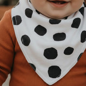 Bandana Babador Bebê Unissex – Algodão Premium Estampa Exclusiva | Huge Poá