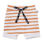 Bermuda Bebê Infantil Menino Algodao Premium Estampa Exlusiva Listras Amarelas  Catalogo 