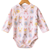 Body Kimono Bebê Recém-Nascido à 3 Meses Unissex - Malha Algodão Estampada  Dolls