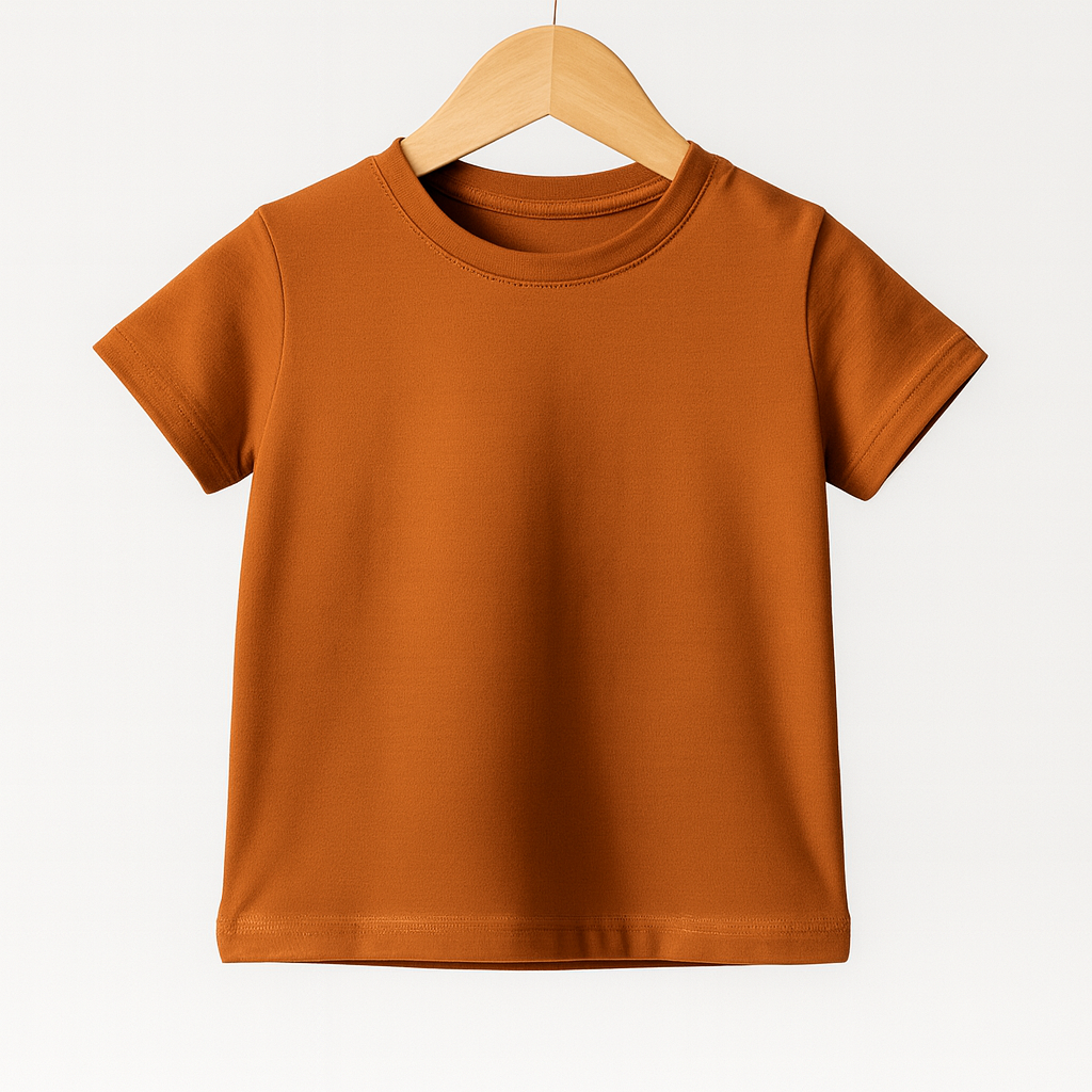 Camiseta_bebe_infantil_100_por_cento_algodao_lisa_means_love_baby_cor_caramelo2