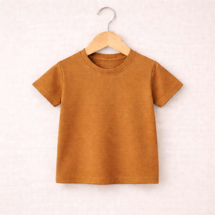 Camiseta manga curta caramelo infantil