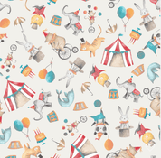 Calça Bebê/Infantil Com Bolsão Unissex [Malha Algodão - Estampada] - Circus
