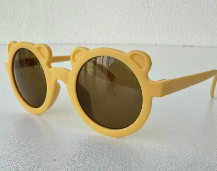 Óculos Infantil Ursinho Unissex - Amarelo