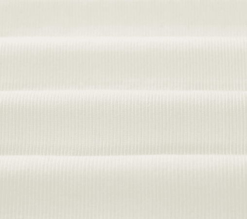 Body Bebê e Infantil Unissex Manga Longa – Tecido Canelado Premium Liso | Cor Offwhite