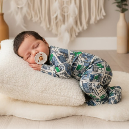 Macacão Recém-Nascido a 3 Meses - Malha Algodão | Cartoon