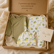 Kit RN Essencial – Look Primeiro Dia | Lemons + Oliva Natural Orgânico