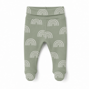 Calça Recém-Nascido à 3 meses com Pezinho – Cotton Adapt | Nordic Rainbow