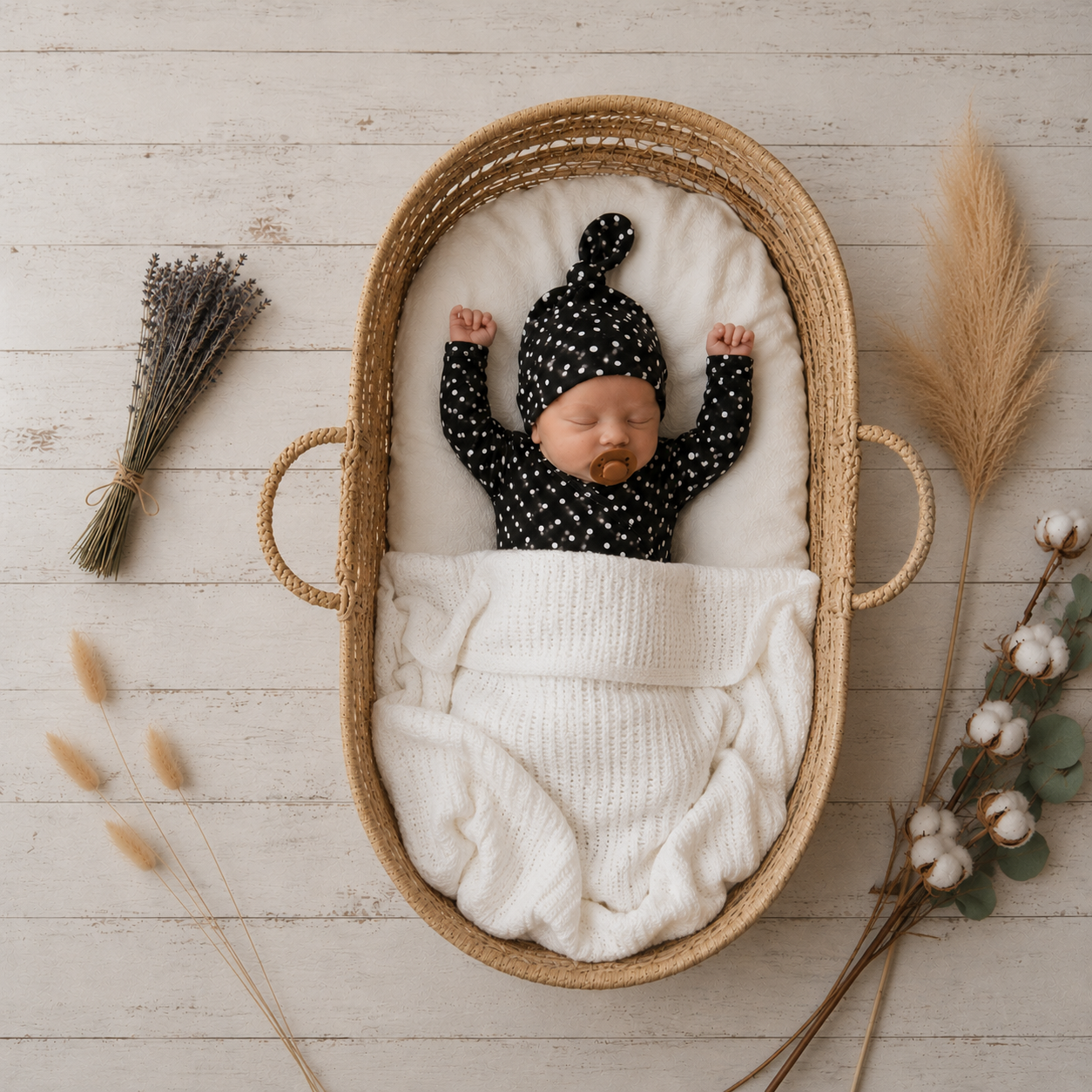 Body Kimono Recém-Nascido à 3 Meses - Cotton Adapt | Poá Paris