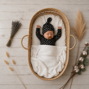 Body Kimono Recém-Nascido à 3 Meses - Cotton Adapt | Poá Paris