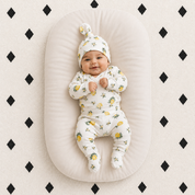 Saída Maternidade Recém-Nascido 4 Peças - Cotton Adapt | Lemons