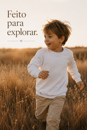 Blusão - Molecotton | Branco Puro