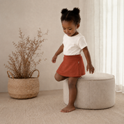 Saia com Short – Algodão Premium | Terracota