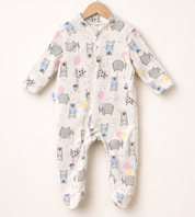 Macacão Recém-Nascido a 3 Meses - Malha Algodão | Winter