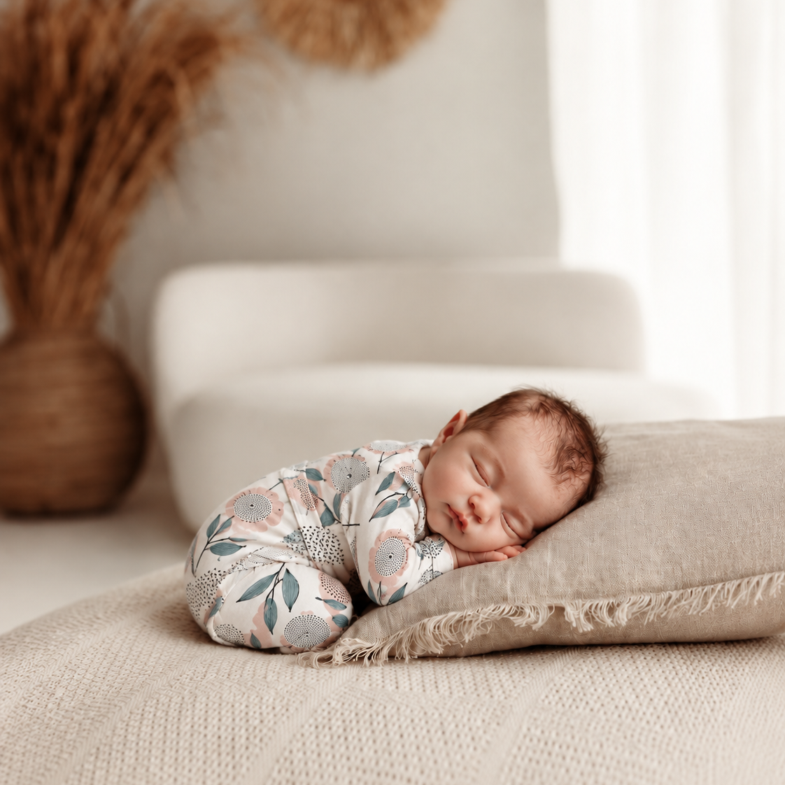 Saída Maternidade Recém-Nascido 4 Peças - Cotton Adapt | Nordic Bloom