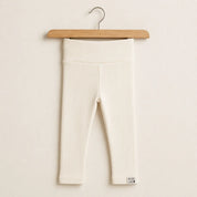 Legging - Algodão Canelado  | Off White