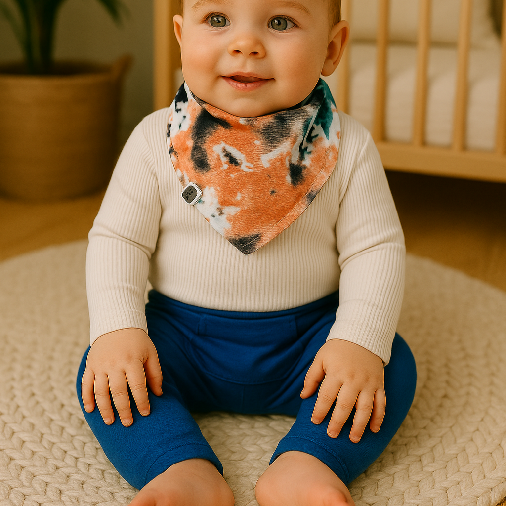 Calça Bebê/ Infantil Unissex Com Bolso Canguru - Algodão Stretch Lisa | Azul Royal