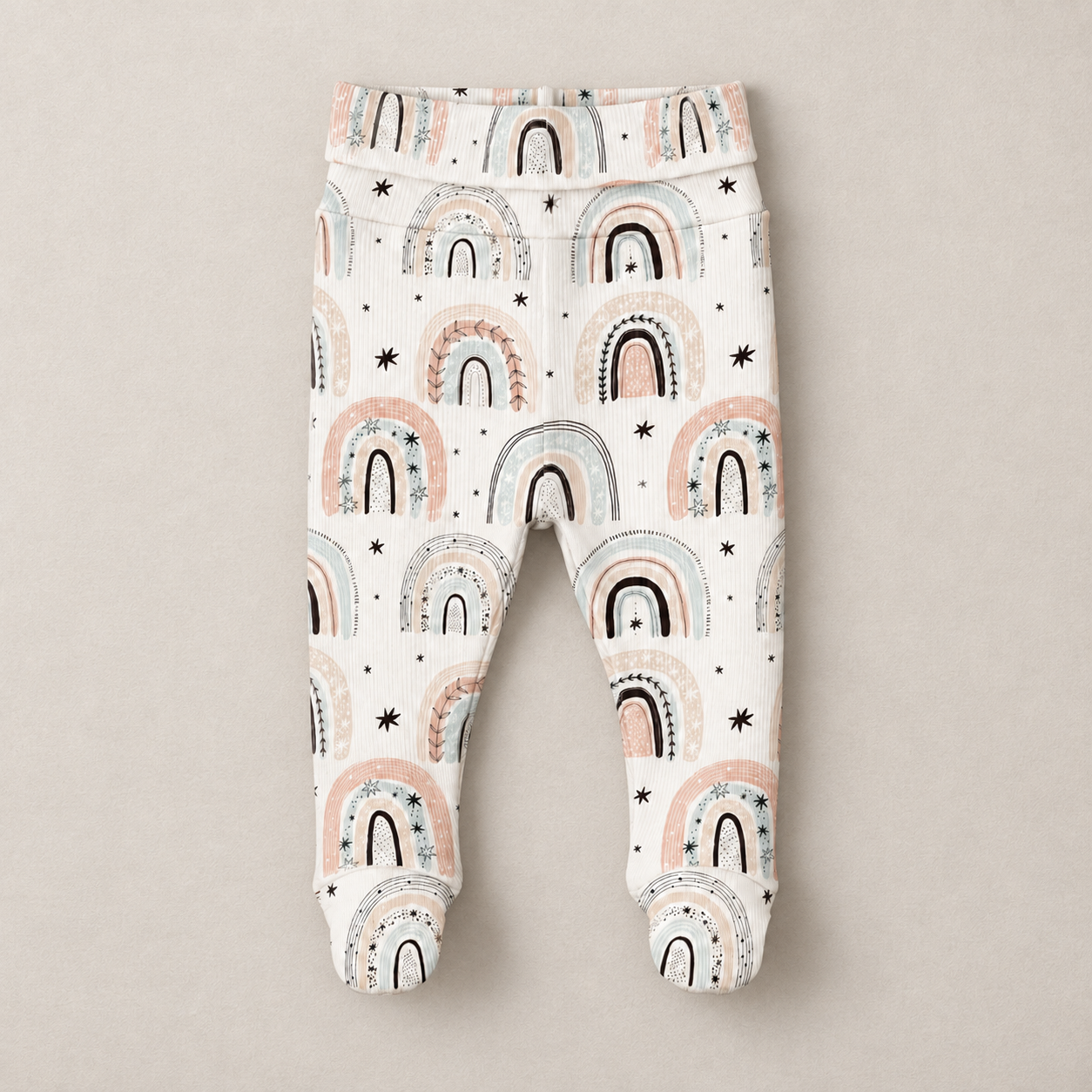 Saída Maternidade Recém-Nascido 4 Peças - Cotton Adapt | Baby Rainbow