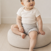 Short Bebê e Infantil Menina – Malha PA | Cinza Mescla Banana